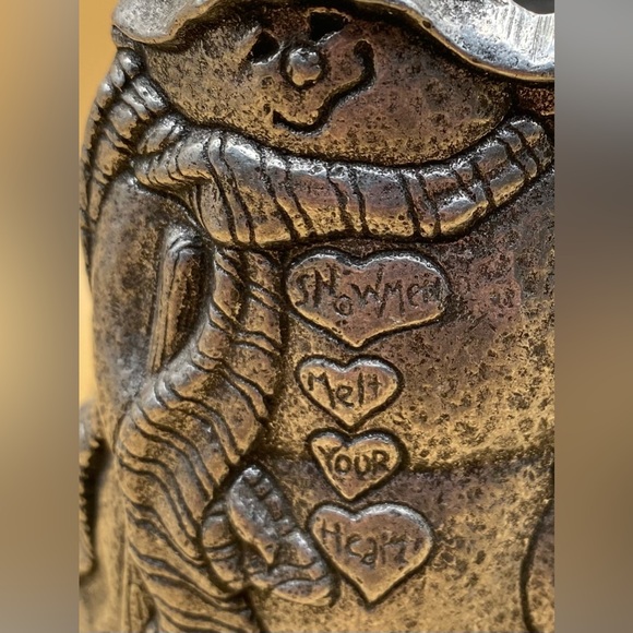 Wonderful Snowmen Melt Your Heart Three Wick Candle Holder 5” Tall X 4 1/4” Wide - Picture 2 of 11